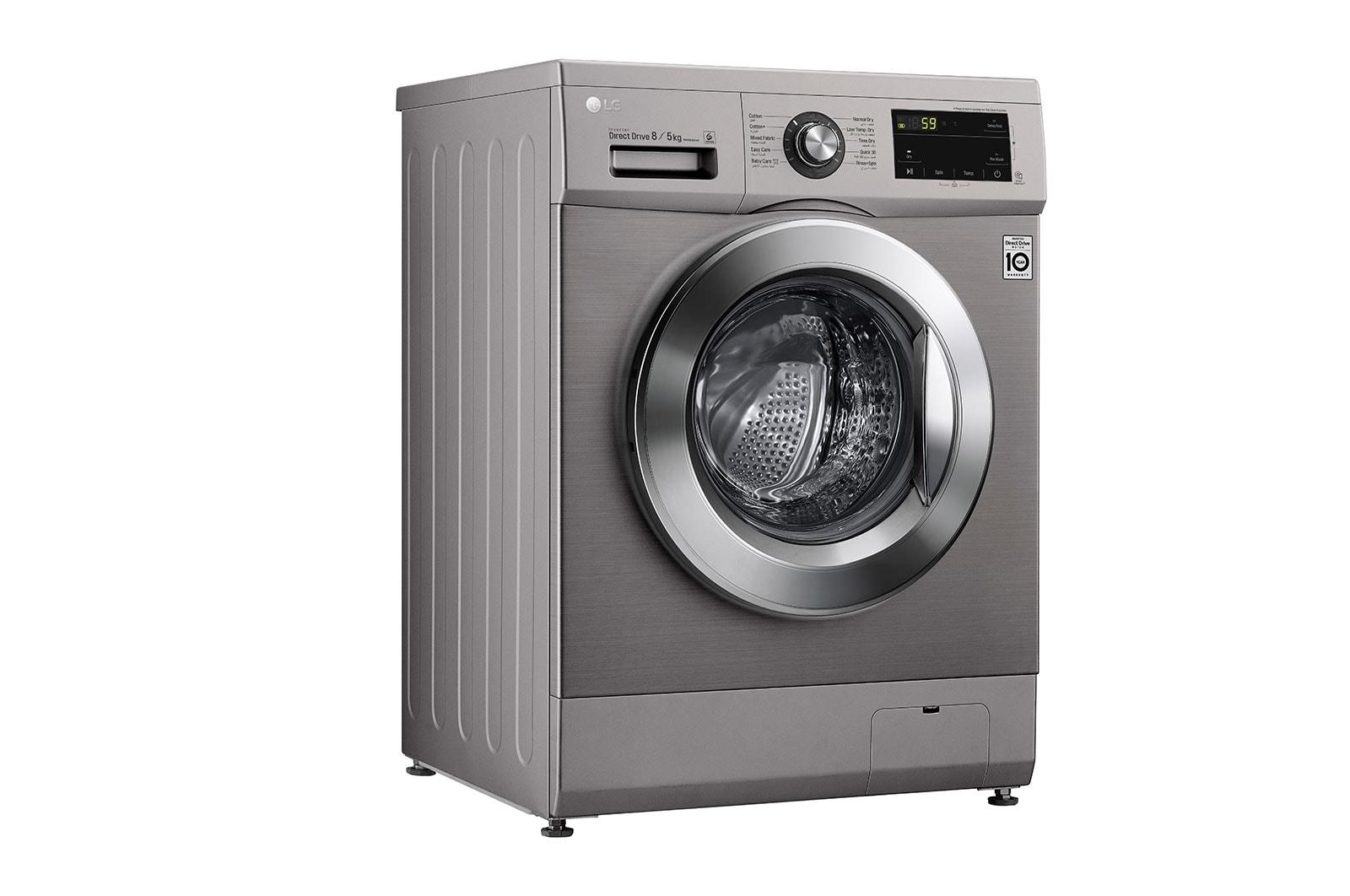 LG 8/5kg Front Load Washer & Dryer – F4J3TMGSP