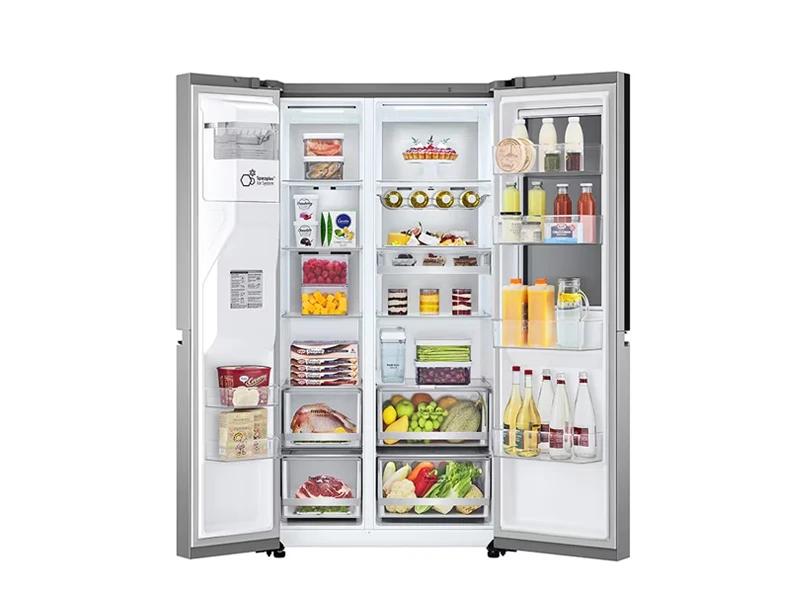 LG 635L Side-by-Side InstaView Refrigerator – GC-X267MSEW