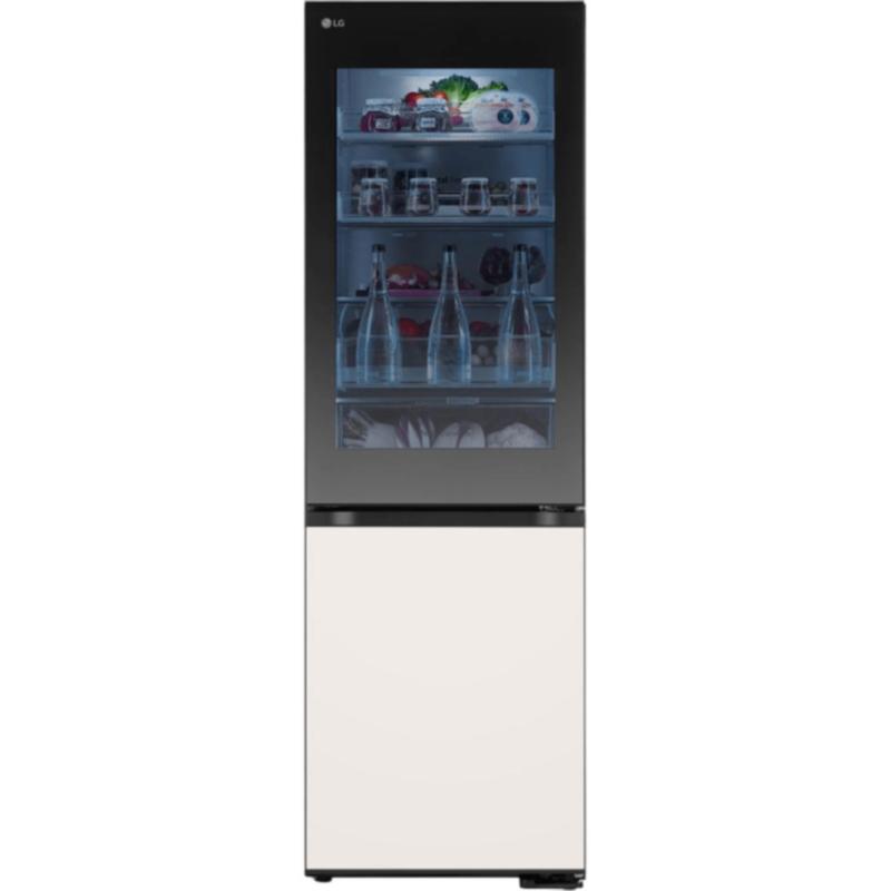 LG 349L Bottom-Freezer InstaView Refrigerator – GC-V459FSKW